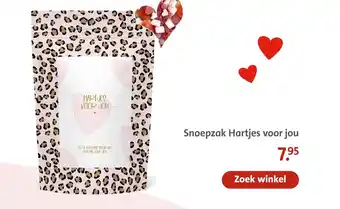 Bruna Snoepzak Hartjes voor jou aanbieding