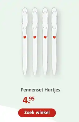 Bruna Pennenset Hartjes aanbieding