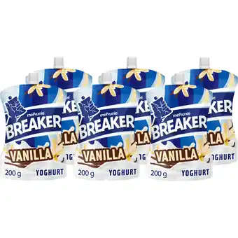 Jumbo Melkunie Breaker Vanille Yoghurt 6 x 200 g aanbieding