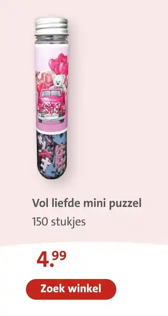 Bruna Vol liefde mini puzzel aanbieding