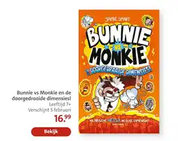 Bruna Bunnie vs Monkie en de doorgedraaide dimensies! aanbieding