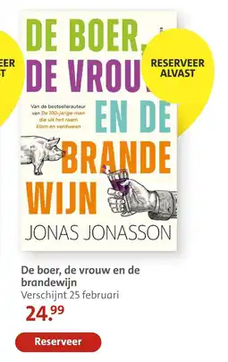 Bruna De boer, de vrouw en de brandewijn aanbieding