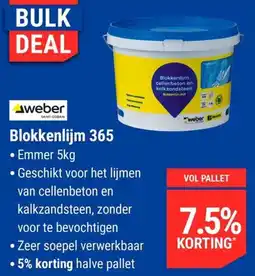 Pontmeyer Weber Blokkenlijm 365 aanbieding