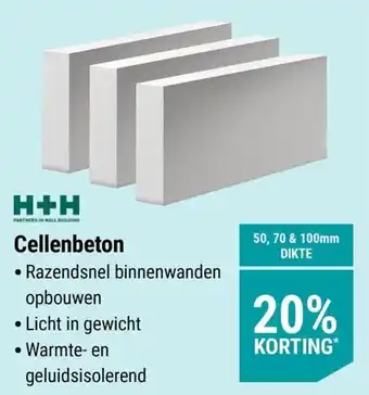 Pontmeyer Cellenbeton aanbieding