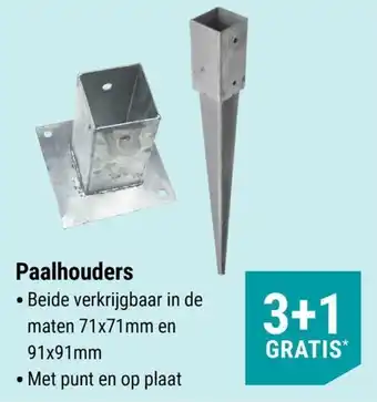 Pontmeyer Paalhouders aanbieding