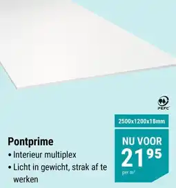 Pontmeyer Pontprime aanbieding