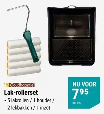 Pontmeyer Goudhaantje Lak-rollerset aanbieding