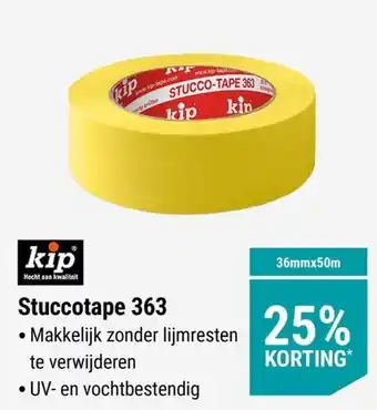 Pontmeyer Kip Stuccotape 363 aanbieding