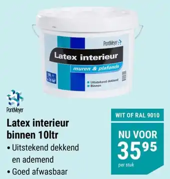 Pontmeyer PontMeyer Latex interieur binnen aanbieding