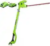 Bol.com GREENWORKS 24V 2.0Ah accu heggenschaar longreach aanbieding