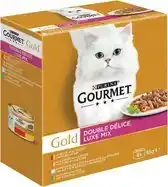 Welkoop Gourmet Gold Luxe mix Multipack - Kattenvoer - 8x85 gram - Rund - Kip - 680 gram aanbieding