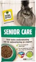 Welkoop VITALstyle Senior - Kattenvoer - Gevogelte - Vis - 4 kg aanbieding