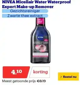 Bol.com NIVEA Micellair Water Waterproof Expert Make-up Remover aanbieding