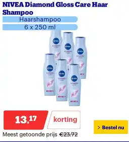 Bol.com NIVEA Diamond Gloss Care Haar Shampoo aanbieding