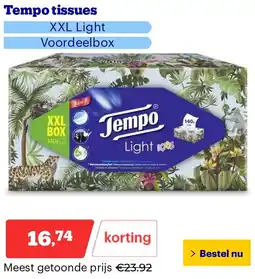 Bol.com Tempo tissues aanbieding