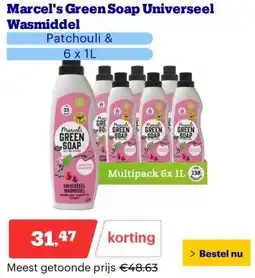 Bol.com Marcel's Green Soap Universeel Wasmiddel aanbieding