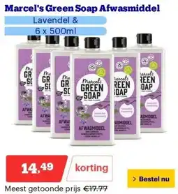 Bol.com Marcel's Green Soap Afwasmiddel aanbieding