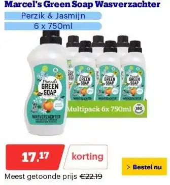 Bol.com Marcel's Green Soap Wasverzachter aanbieding