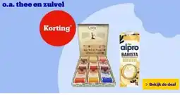 Bol.com o.a. thee en zuivel aanbieding