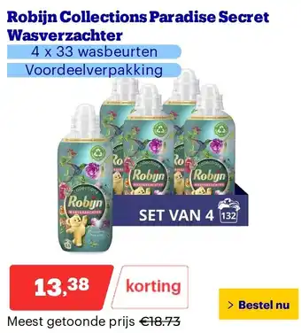 Bol.com Robijn Collections Paradise Secret Wasverzachter aanbieding