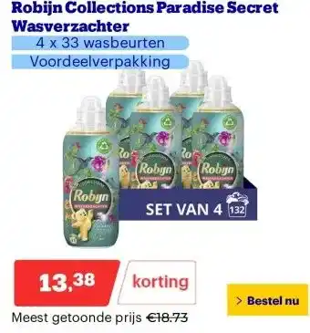 Bol.com Robijn Collections Paradise Secret Wasverzachter aanbieding