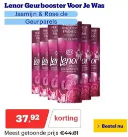 Bol.com Lenor Geurbooster Voor Je Was aanbieding