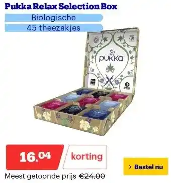 Bol.com Pukka Relax Selection Box aanbieding