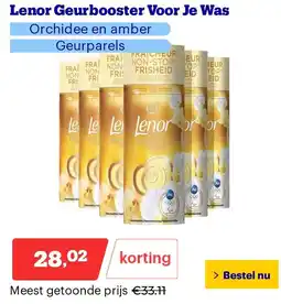 Bol.com Lenor Geurbooster Voor Je Was aanbieding