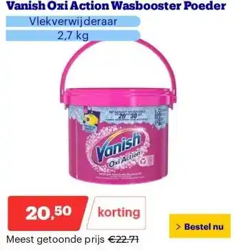 Bol.com Vanish Oxi Action Wasbooster Poeder aanbieding