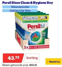 Bol.com Persil Discs Clean & Hygiene Doy aanbieding