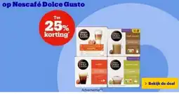 Bol.com op Nescafé Dolce Gusto aanbieding