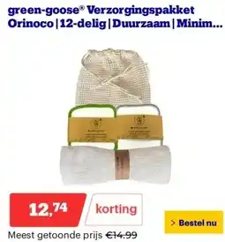 Bol.com green-goose® Verzorgingspakket Orinoco | 12-delig | Duurzaam | Minimal Waste aanbieding