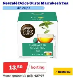 Bol.com Nescafé Dolce Gusto Marrakesh Tea aanbieding