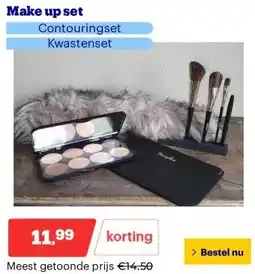 Bol.com Make up set aanbieding