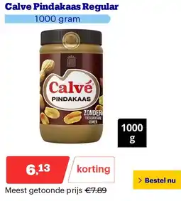 Bol.com Calve Pindakaas Regular aanbieding