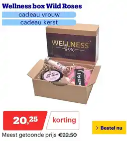 Bol.com Wellness box Wild Roses aanbieding