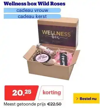 Bol.com Wellness box Wild Roses aanbieding