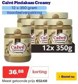 Bol.com Calvé Pindakaas Creamy aanbieding