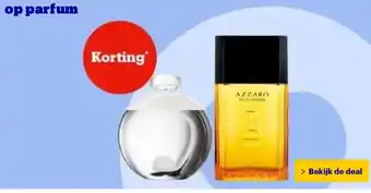 Bol.com op parfum aanbieding