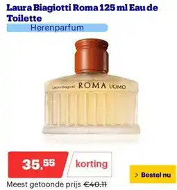 Bol.com Laura Biagiotti Roma 125 ml Eau de Toilette aanbieding