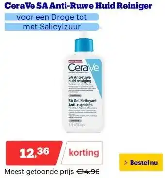 Bol.com CeraVe SA Anti-Ruwe Huid Reiniger aanbieding