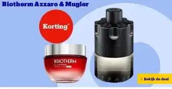 Bol.com Biotherm Azzaro & Mugler aanbieding