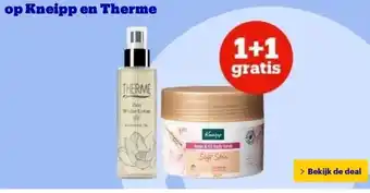 Bol.com op Kneipp en Therme aanbieding