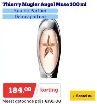 Bol.com Thierry Mugler Angel Muse 100 ml aanbieding