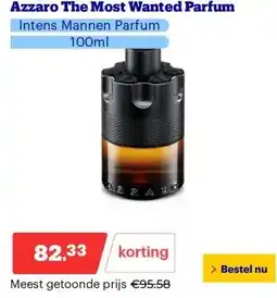 Bol.com Azzaro The Most Wanted Parfum aanbieding