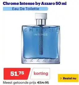 Bol.com Chrome Intense by Azzaro 50 ml aanbieding