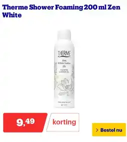 Bol.com Therme Shower Foaming  Zen White aanbieding