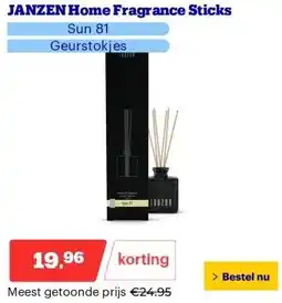 Bol.com JANZEN Home Fragrance Sticks aanbieding