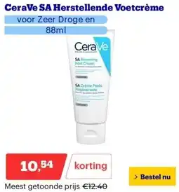 Bol.com CeraVe SA Herstellende Voetcrème aanbieding