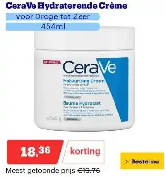 Bol.com CeraVe Hydraterende Crème aanbieding